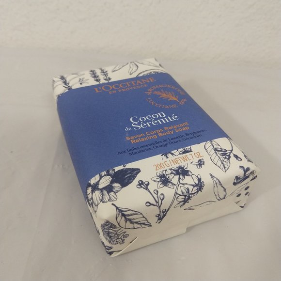 L'OCCITANE Limited Edition Cocon De Serenite Relaxing Body Soap 200G NEW - Picture 5 of 6